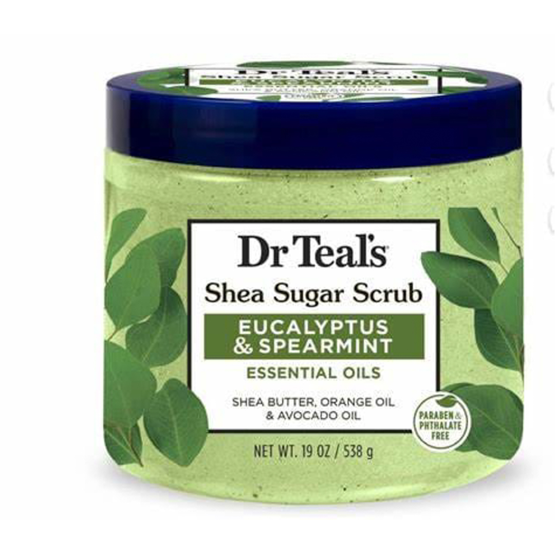 DR TEALS BODY SCRUB WITH EUACALYPTUS 454G